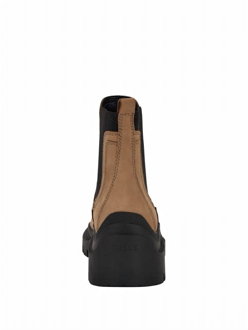 Guess Yesses Signature Chelsea Booties Beige | GUESS-SN29954