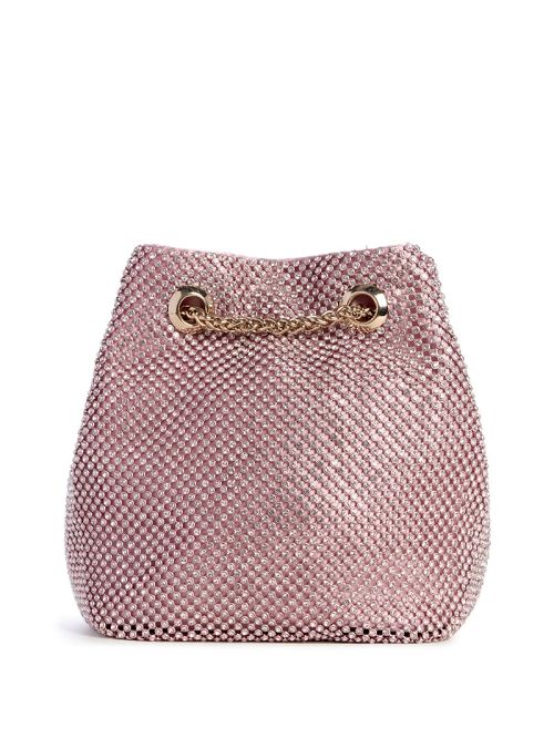 Guess Zalina Mesh Pouch Roze | GUESS-SN29157