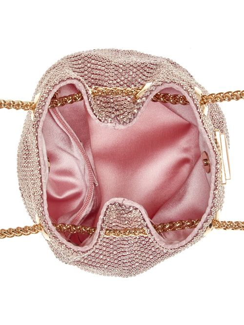 Guess Zalina Mesh Pouch Roze | GUESS-SN29157