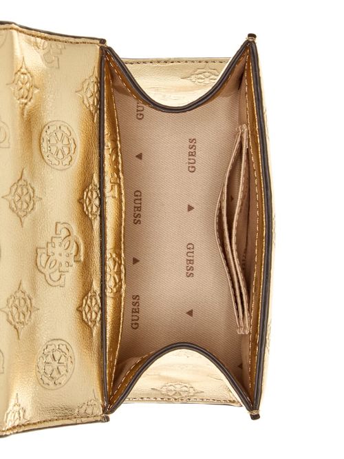 Guess Zalina Mini Top-Handle Bag Goud | GUESS-SN28664