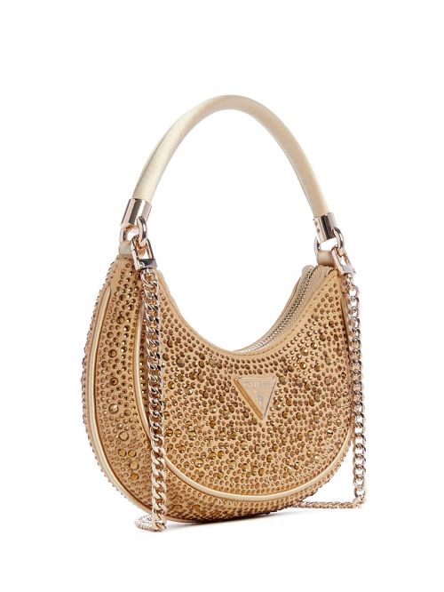 Guess Zalina Small Hobo Bag Goud | GUESS-SN29018