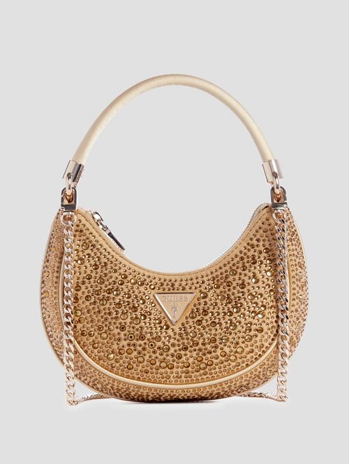 Guess Zalina Small Hobo Bag Goud | GUESS-SN29018