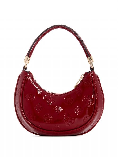 Guess Zalina Small Hobo Bag Rood | GUESS-SN28668