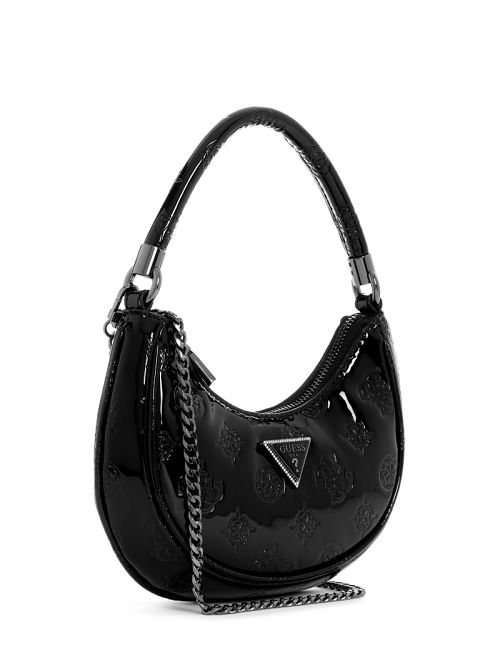 Guess Zalina Small Hobo Zwart | GUESS-SN28667