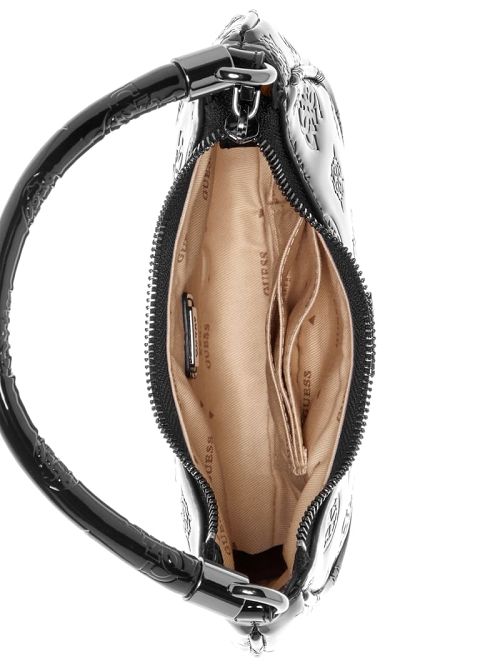 Guess Zalina Small Hobo Zwart | GUESS-SN28667