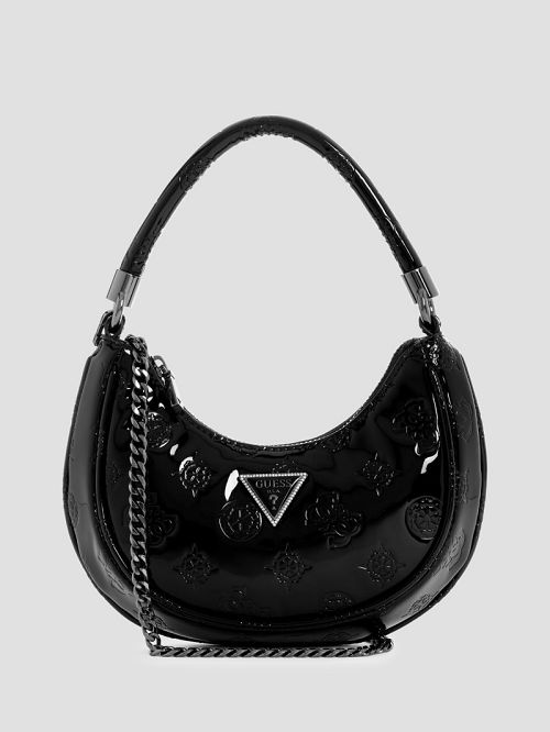 Guess Zalina Small Hobo Zwart | GUESS-SN28667