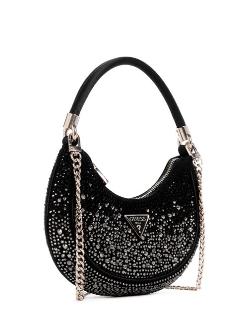 Guess Zalina Small Hobo Zwart | GUESS-SN29051