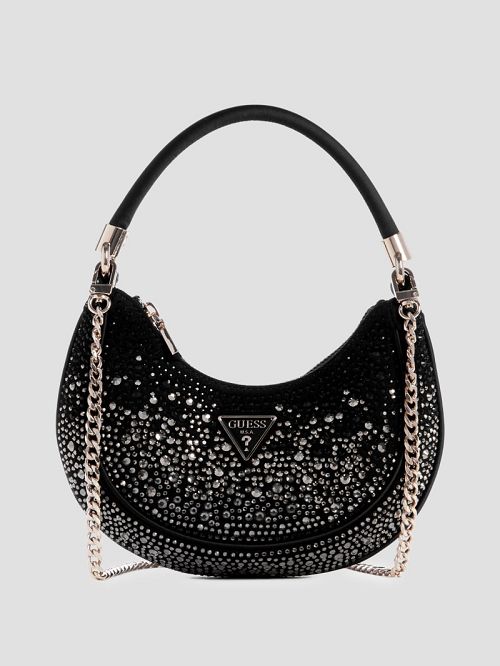 Guess Zalina Small Hobo Zwart | GUESS-SN29051