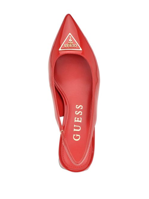 Guess Zanda Slingback Block Heels Rood | GUESS-SN29844
