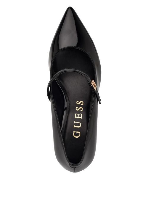 Guess Zands Block Heels Zwart | GUESS-SN29869