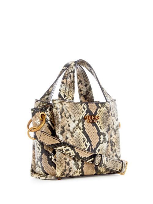 Guess Zed Python Mini Girlfriend Crossbody Multi | GUESS-SN28660