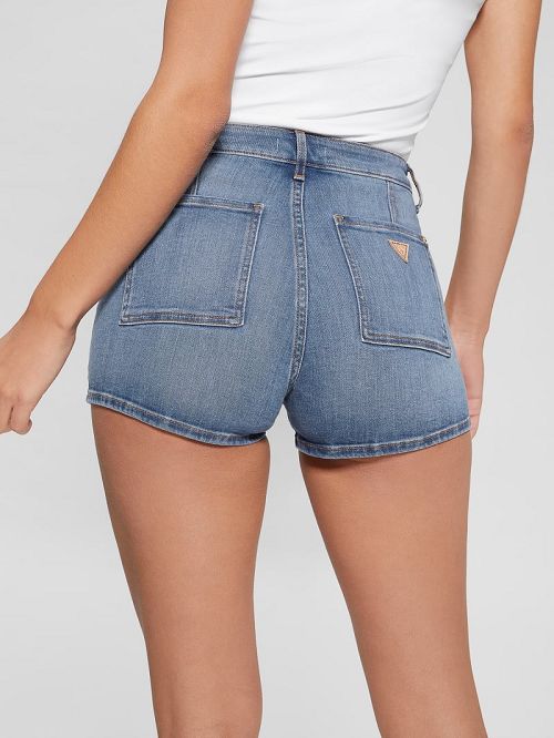 Guess Zelia Denim Shorts Blauw | GUESS-SN28116