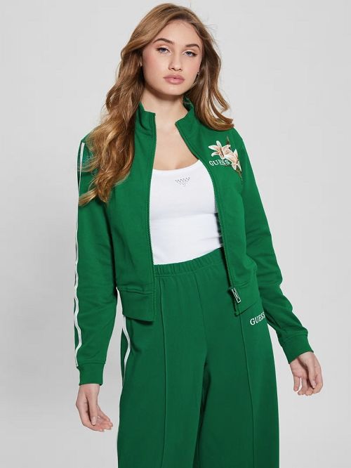 Guess Zoey Track Jacket Groen | GUESS-SN28351