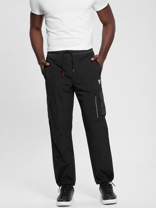 Guess Zubin Cargo Pants Zwart | GUESS-SN31483